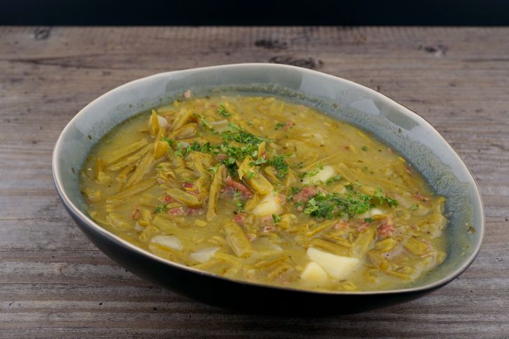 Grüne-Bohneneintopf