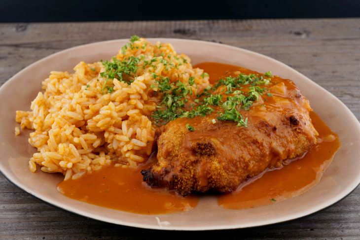 Hähnchenfilet Tomatenreis