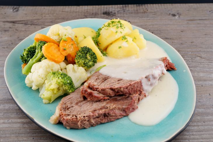 Tafelspitz mit Meerrettichsauce